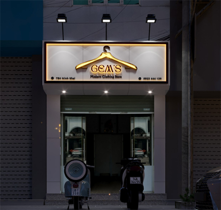 Bảng Hiệu Thời Trang
