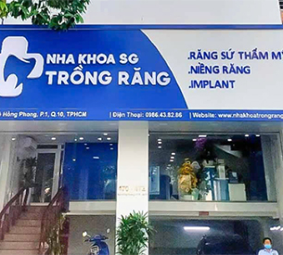 bảng hiệu quảng cáo nha khoa