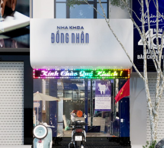 bảng hiệu Nha Khoa Đồng Nhân